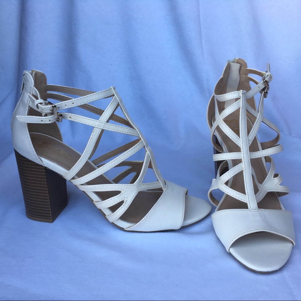Creamy White Heels